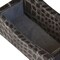 Dacasso Protacini Castlerock Gray Italian Patent Leather Business Card Holder A6207 - alternate 3